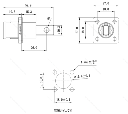 储能连接器IP67 ESF-RS120A25YB1