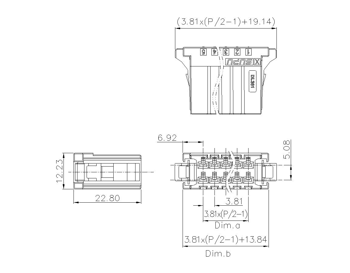 动态接插件连接器DL381H2XXM-BK-0X10(04-20)-意昂3