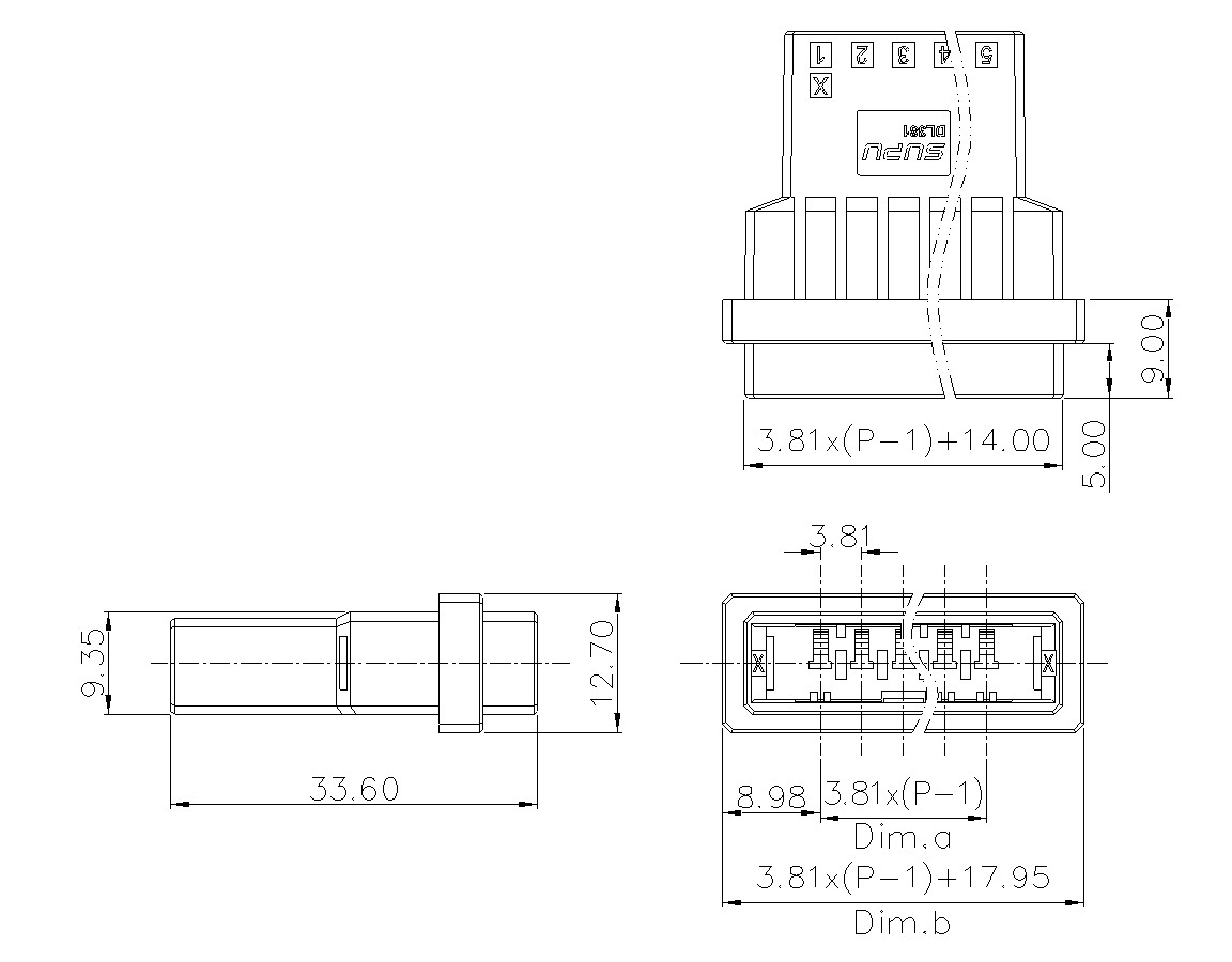 动态接插件连接器DL381H1XXF-BK-0X10(03-10)-意昂3