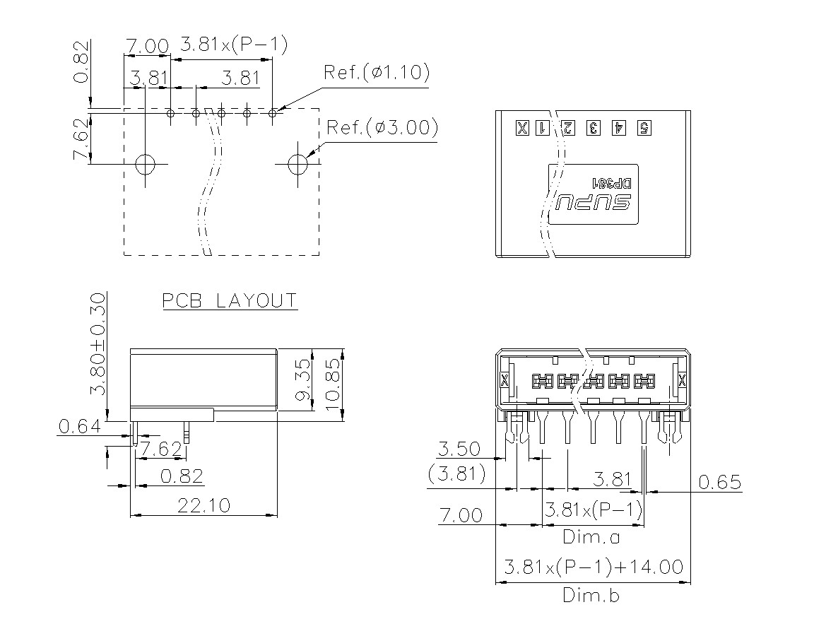 动态接插件连接器DP381H1XXF-BK-0X10-意昂3