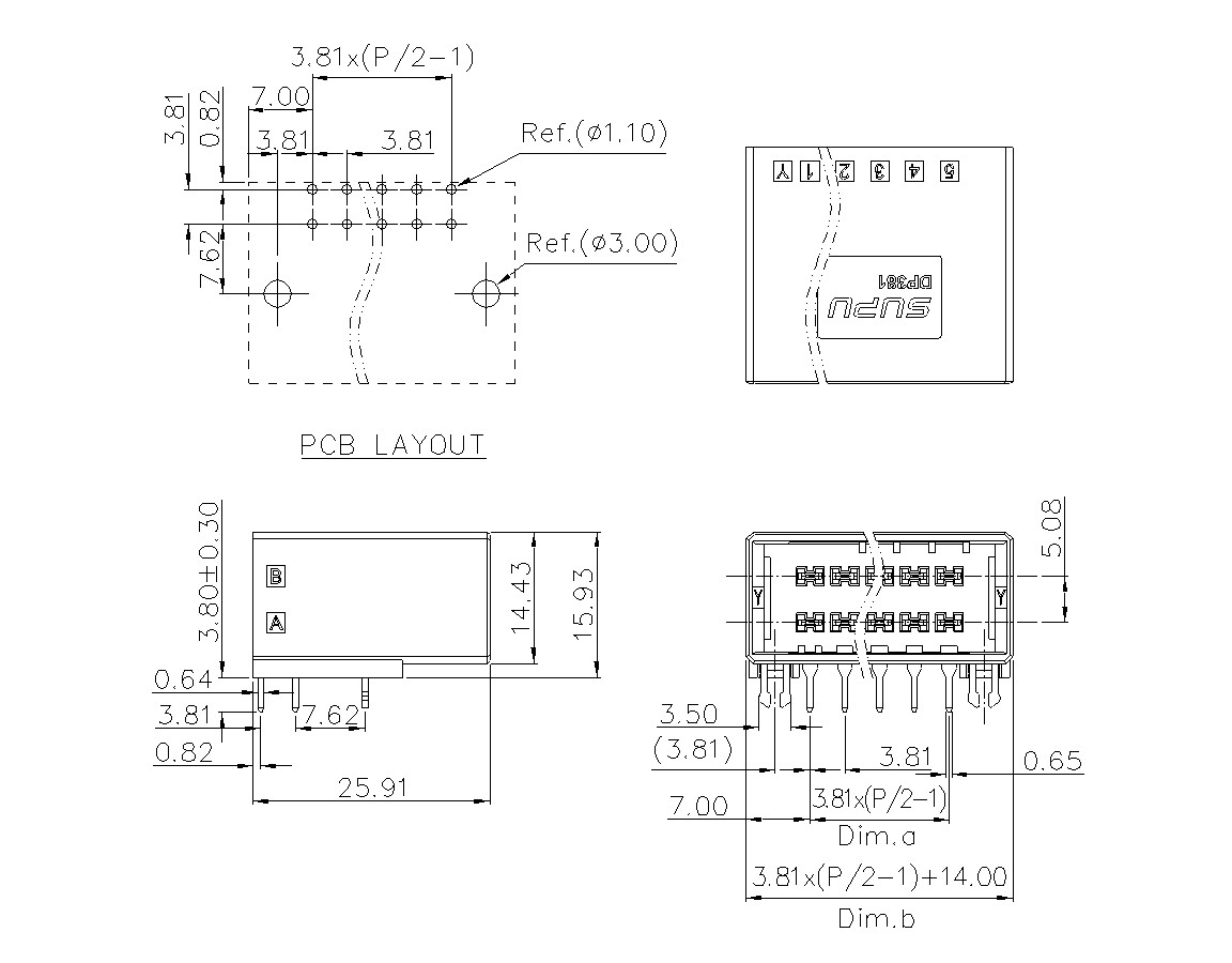 动态接插件连接器DP381H2XXF-BK-0Y10-意昂3