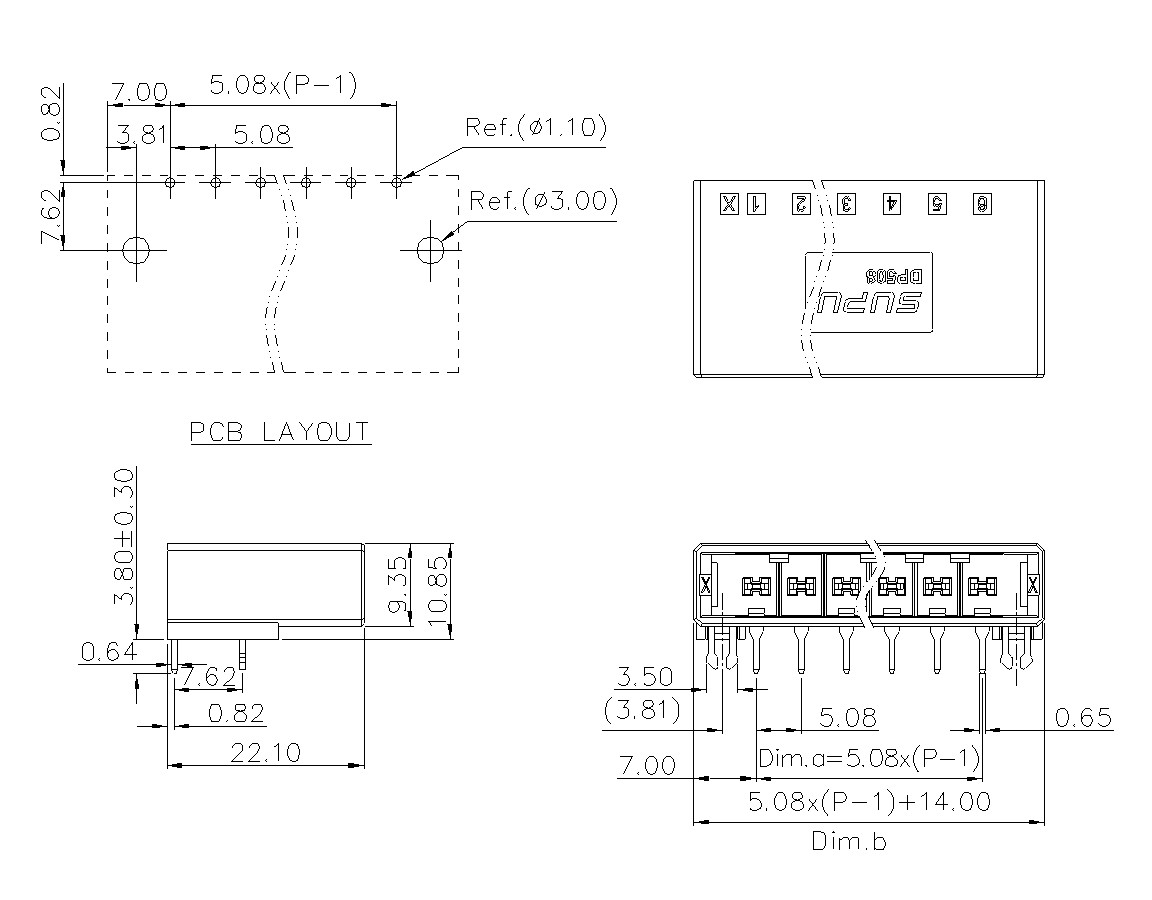  动态接插件连接器DP508H1XXF-BK-0X10(02-10)-意昂3