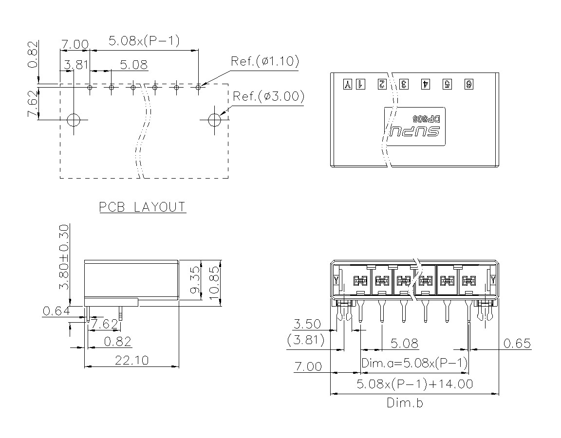 动态接插件连接器DP508H1XXF-BK-0Y10-意昂3