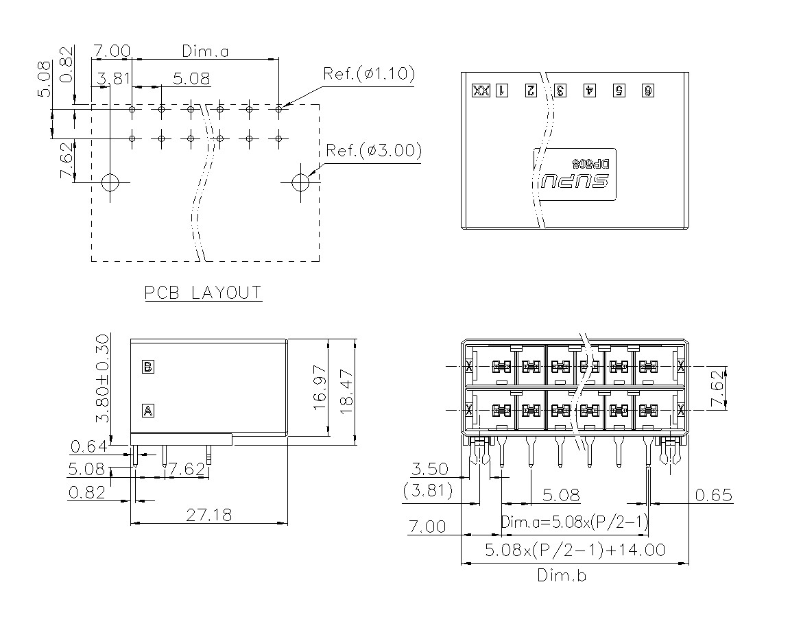 动态接插件连接器DP508H2XXF-BK-XX10-意昂3