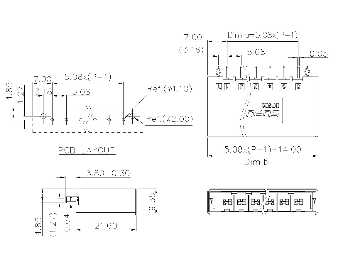 动态接插件连接器DP508V1XXF-BK-0Y10-意昂3