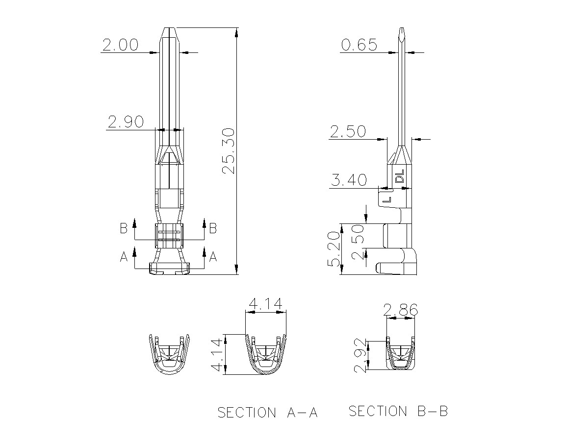 动态接插件连接器DL508V30M-03-1200-意昂3